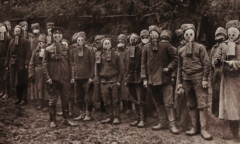 Russian WWI Gasmask