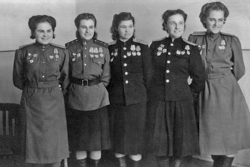 Soviet Reenacting Women